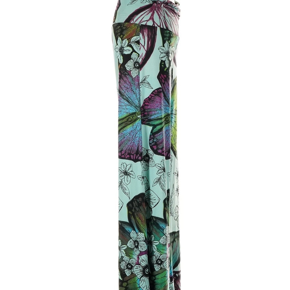 White Mark Multicolor Butterfly Wide-Leg Pants - Picture 3 of 5